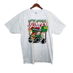 VTG 1995 Darrick Lucchesi Jagman Rookie Of The Year Racing T-shirt Size XL